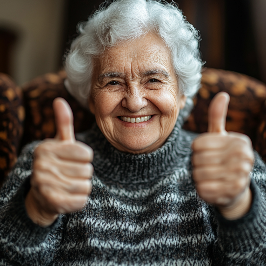 Людина радіє досягнутим результатам та покращенню здоров'я